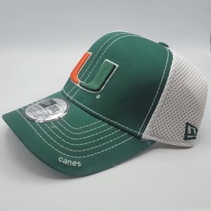 New Era Miami Hurricanes Canes Flex fitted cap